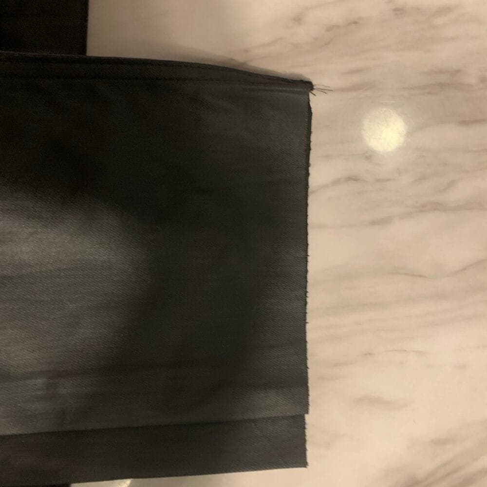 Doctrine Superstack Black Wax Mens Jeans Size 36 - Thumbnail 2