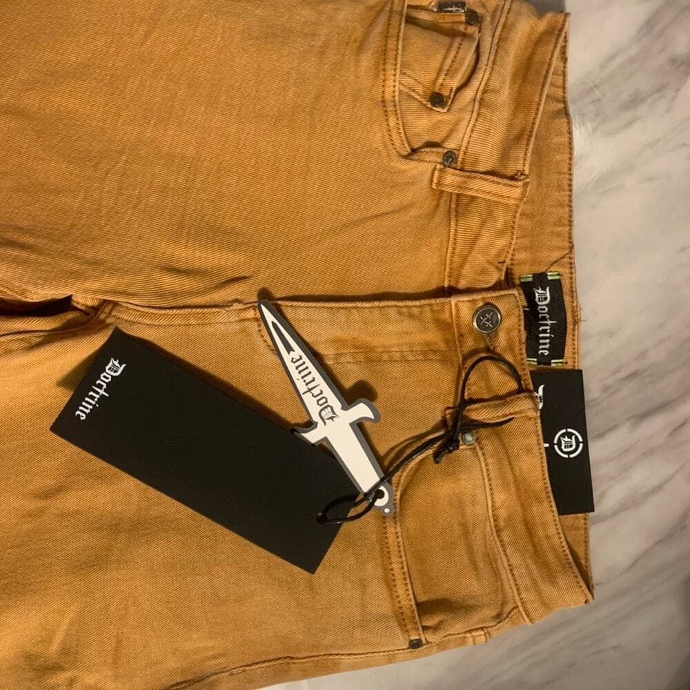 Doctrine Superstack Brown Mens Jeans Size 30 - Thumbnail 6