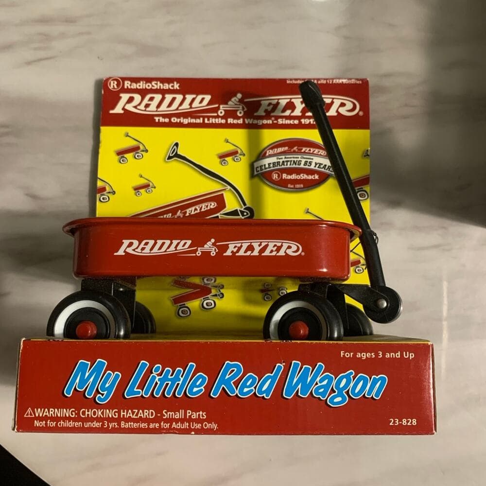 Mini Radio Flyer Radio Shack Wagon - Thumbnail 3