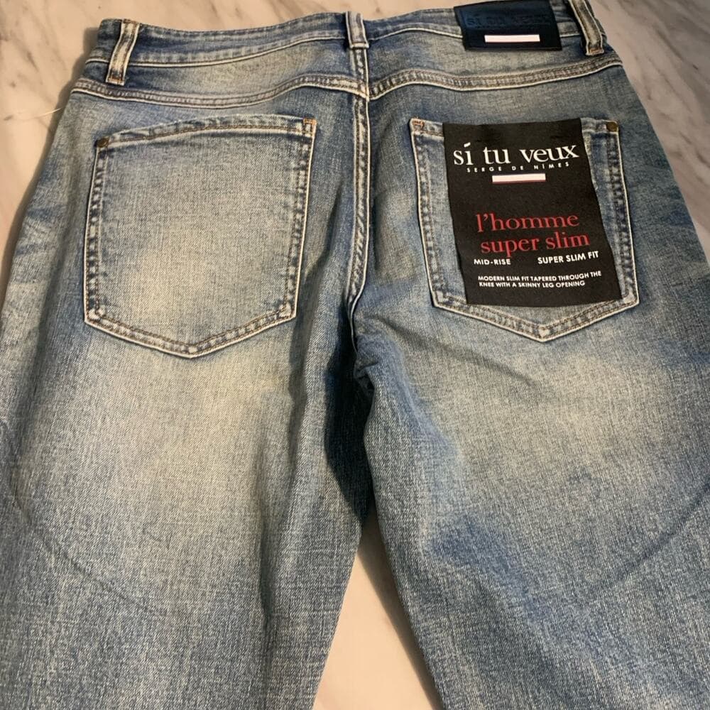 Si Tu Veux Mens Jeans Size 32 - Thumbnail 5