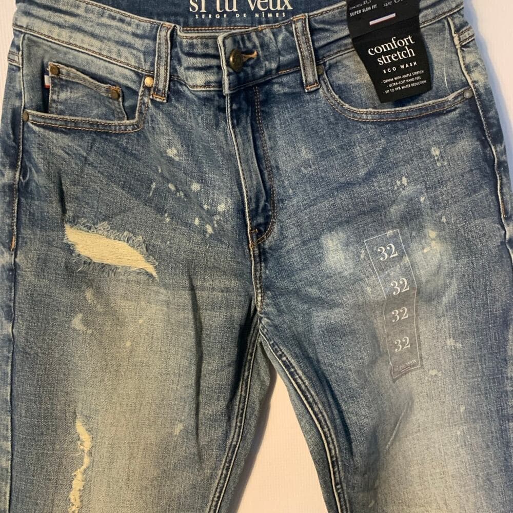 Si Tu Veux Mens Jeans Size 32 - Thumbnail 3