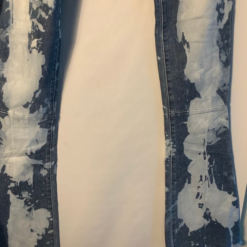 Doctrine Superstack Indigo Wash Mens Jeans Size 32
