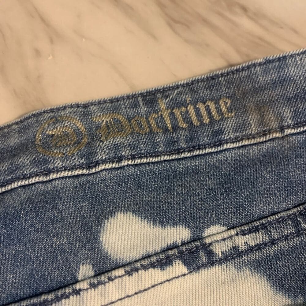 Doctrine Superstack Indigo Wash Mens Jeans Size 40 - Thumbnail 6