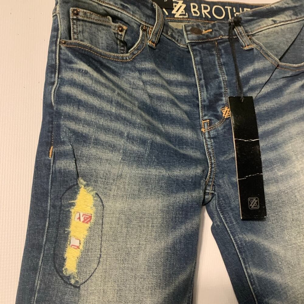 Shabaz Z Brothers Blue Mens Jeans Size 30 - Thumbnail 2