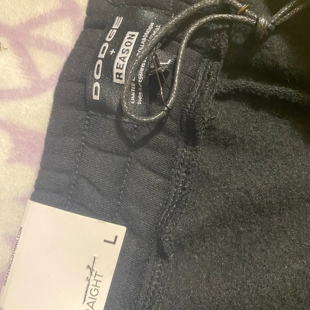 Dodge Demon Flare Sweatpants - Black - Thumbnail 5