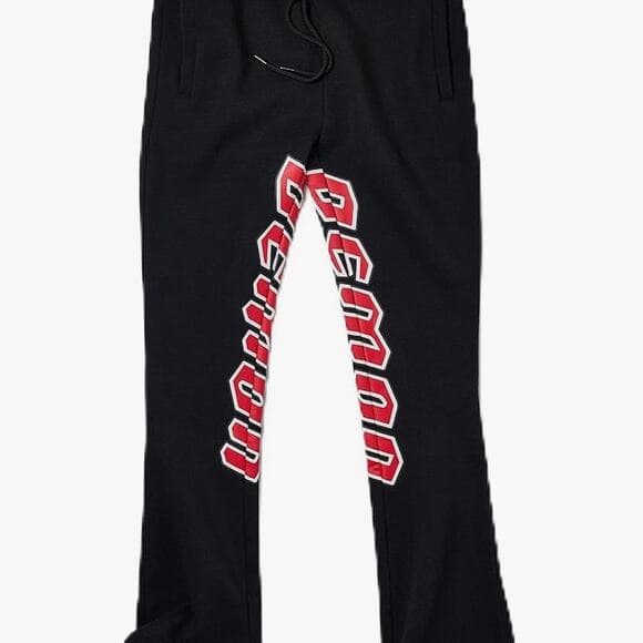 Dodge Demon Flare Sweatpants - Black - Thumbnail 9
