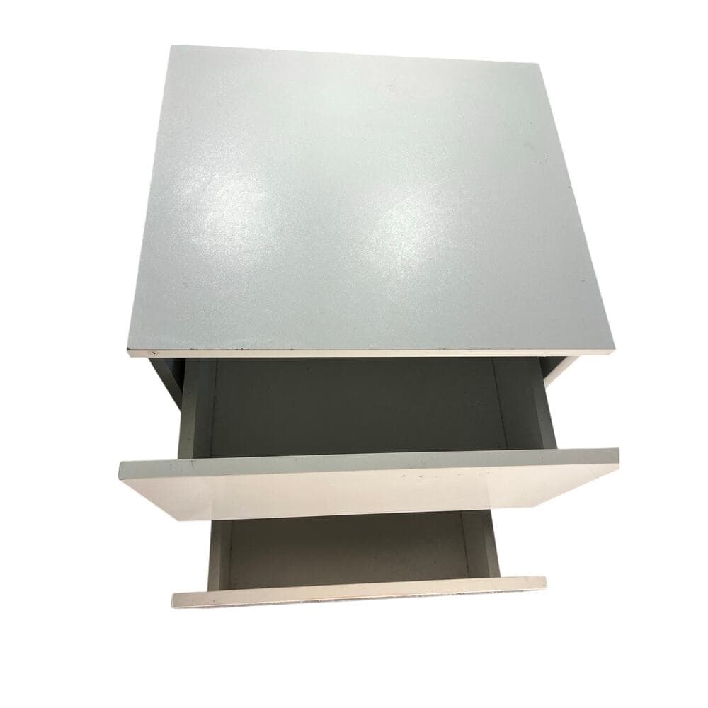 Night Stand Bedside Table Modern Minimalist Double Drawer Bedside Table Bedroom - Thumbnail 4