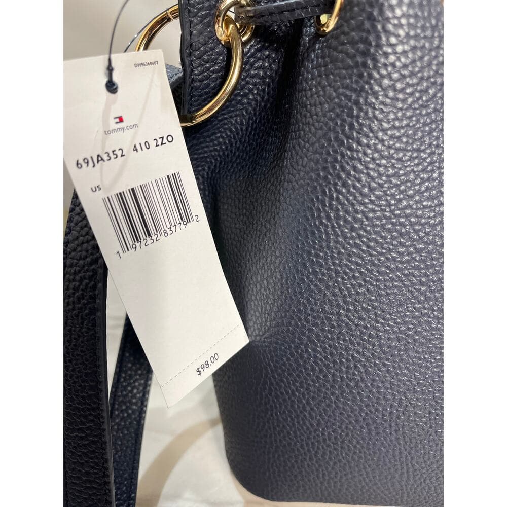 Tommy Hilfiger Women Black Solid Sling Bag - Thumbnail 5