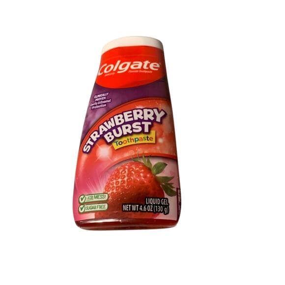 Colgate Fluoride Toothpaste Strawberry Smash Liquid Gel 4.60 oz (Pack of 1) - Thumbnail 4