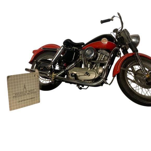 1957 FRANKLIN MINT HARLEY DAVIDSON SPORTSTER - Thumbnail 11