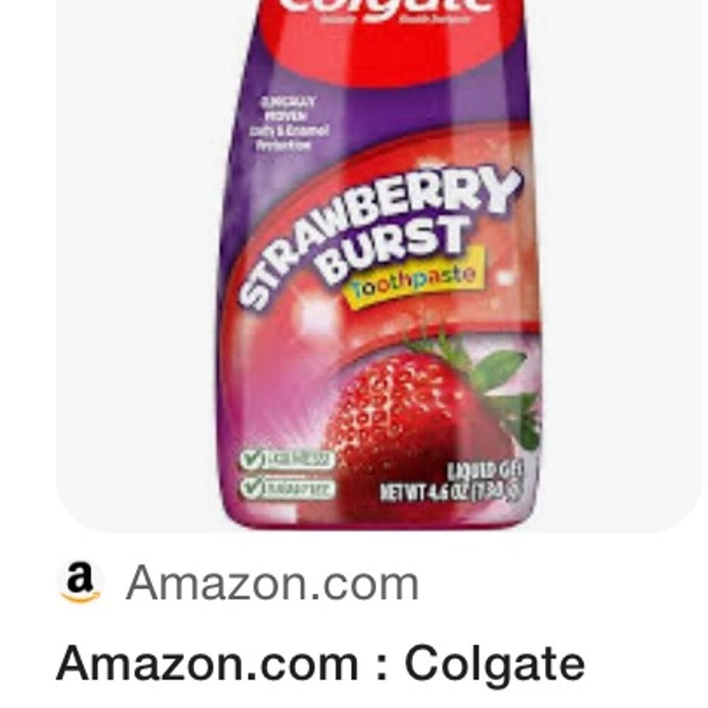 Colgate Fluoride Toothpaste Strawberry Smash Liquid Gel 4.60 oz (Pack of 1) - Thumbnail 2