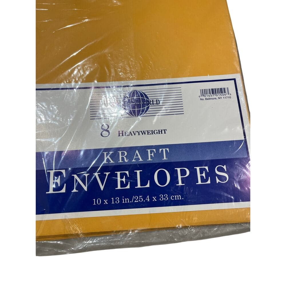 6 packs of 8 Kraft Envelopes 10 X 13 in /25.4 X 33 cm. - Thumbnail 5