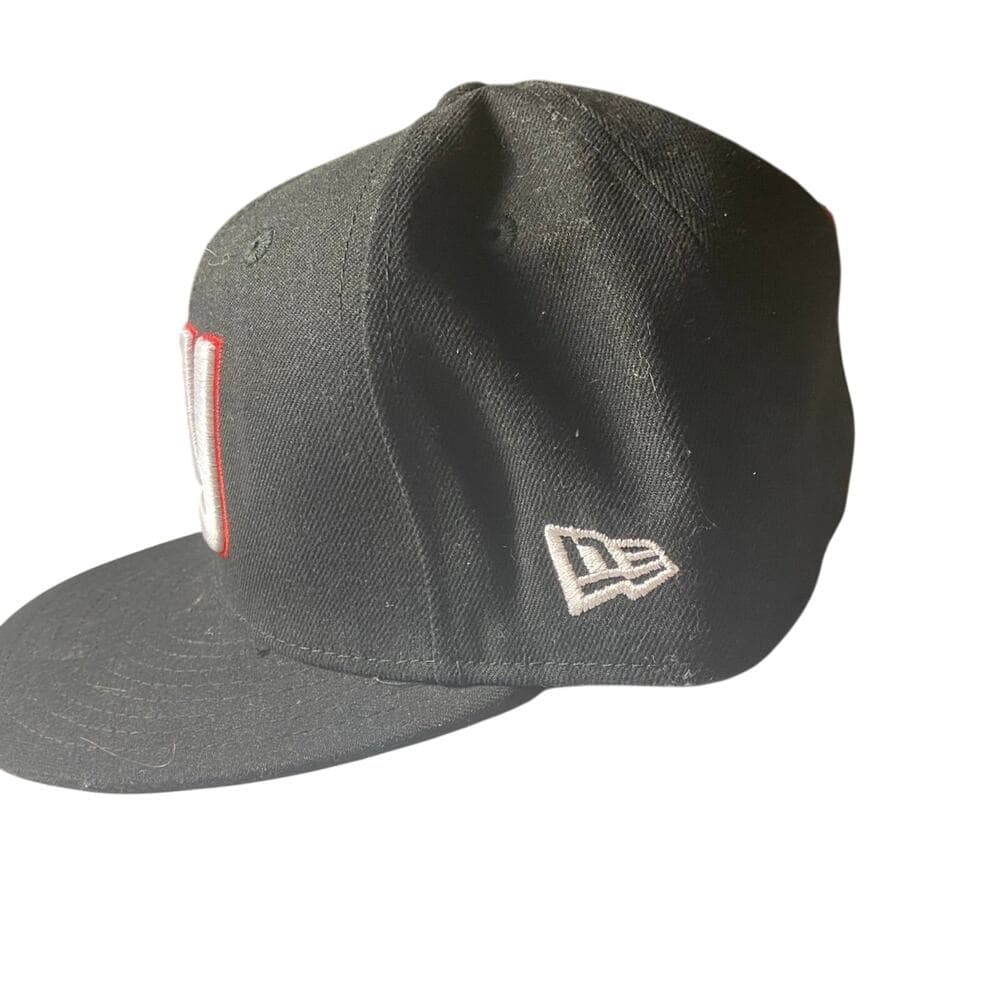 Men's New Era NFL New York Giants 5950 Fitted Cap (Black // White-Red) 7 1/2 - Thumbnail 2