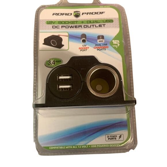 Road Proof 12 v Socket + Dual USB - Thumbnail 3