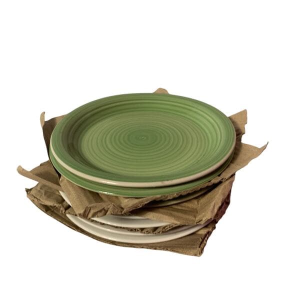 Dish Set Lenox Ware 7 Pcs Fall Green Leaf - Thumbnail 5