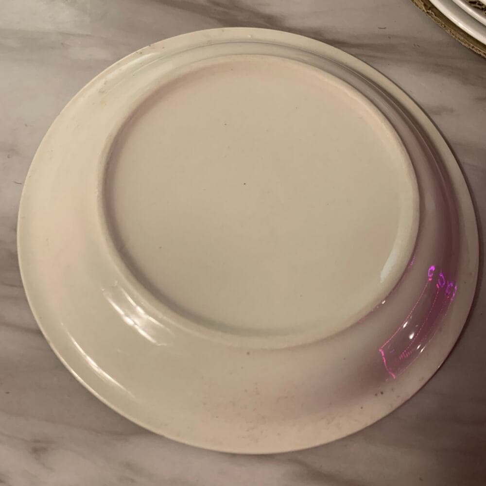Dish Set Lenox Ware 7 Pcs Fall Green Leaf - Thumbnail 3