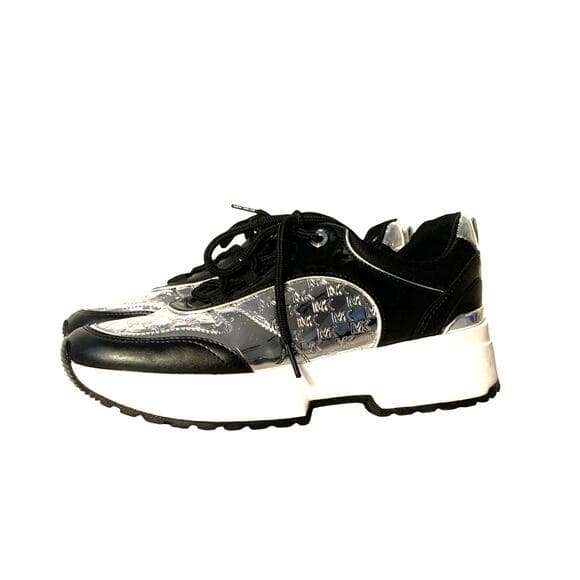 Michael Kors Percy Trainer Silver Size 9.5 M - Thumbnail 6