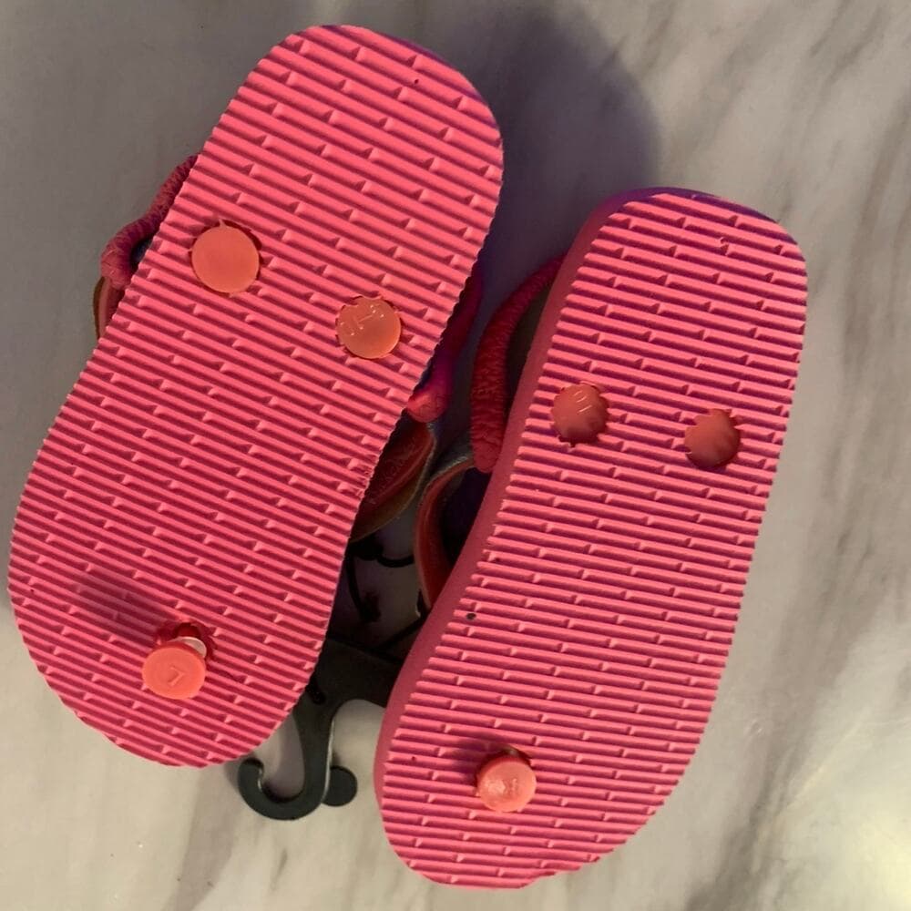 Paw Patrol Girls Flip-Flop Sandals Rainbow Skye Everest size 9-10 - Thumbnail 3