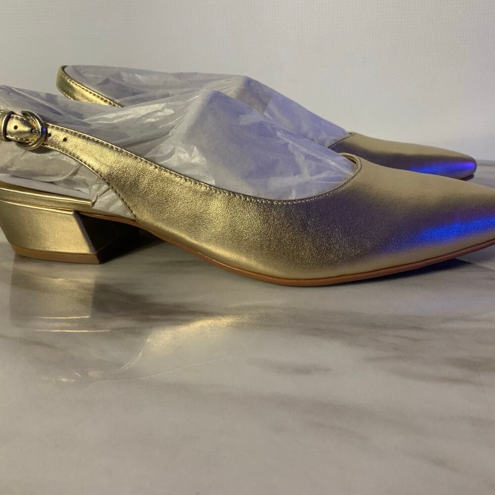 Banks Pointed Toe Flat 9 1/2 - Thumbnail 2