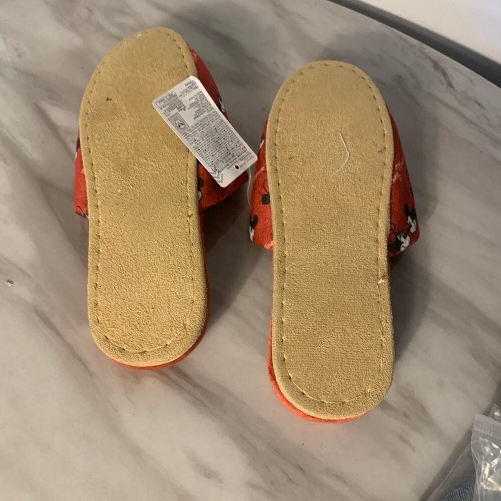 Mickey Mouse Slippers Size 5-7 - Thumbnail 3