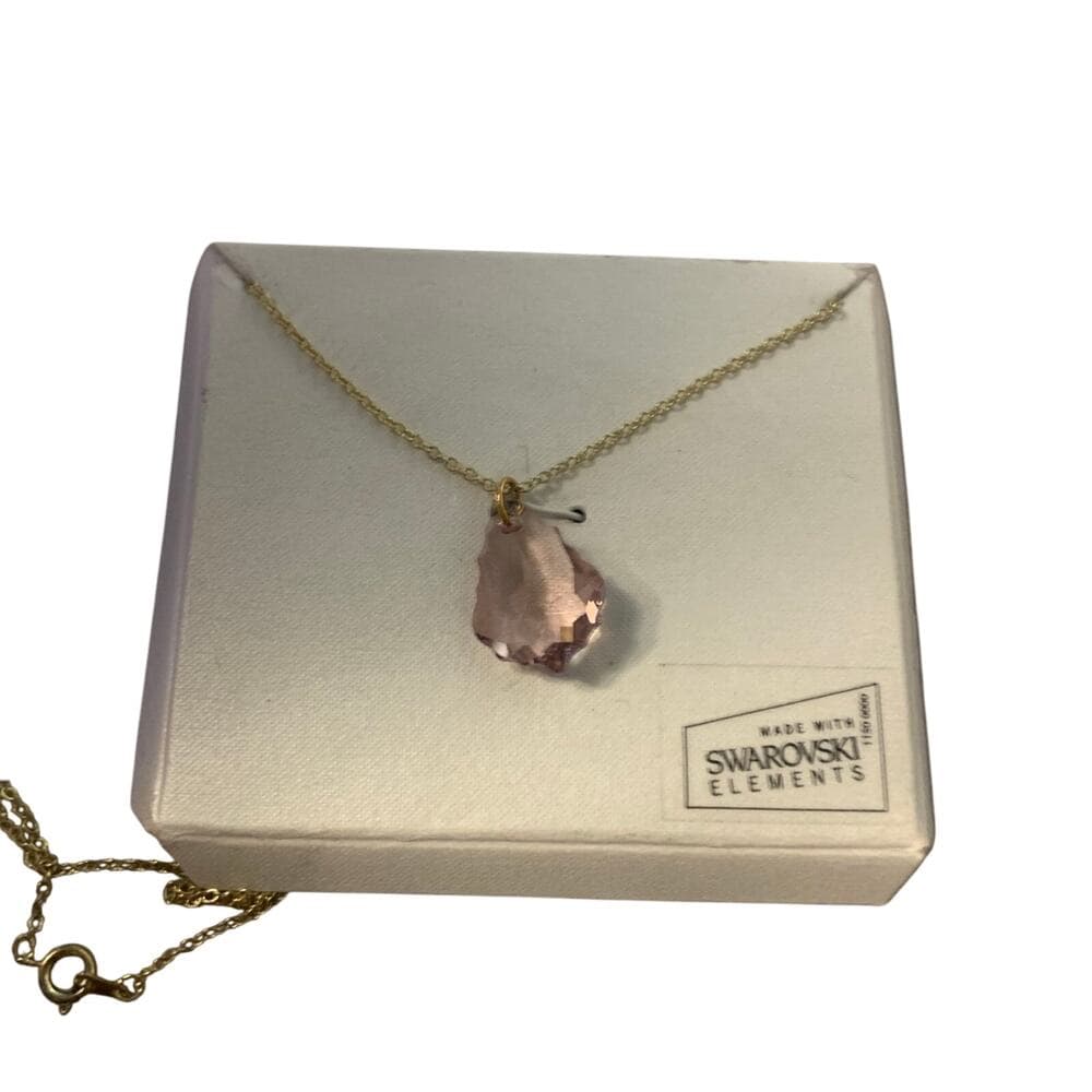 Swarovski Elemets pink gem chain - Thumbnail 3