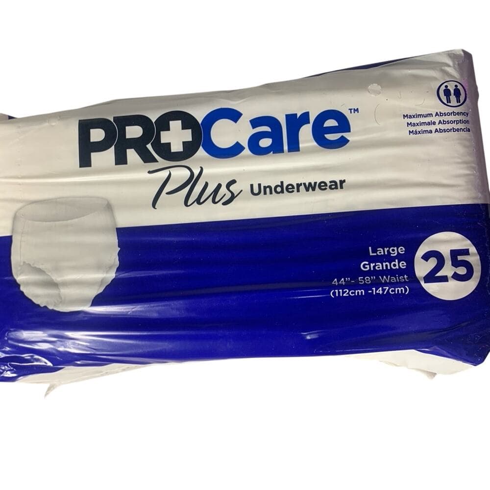 AdultDiapersPROCARE Plus Size Large 44”-58” - Thumbnail 2