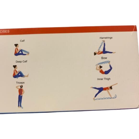 Oak-sports Yoga Strap Purple - Thumbnail 5