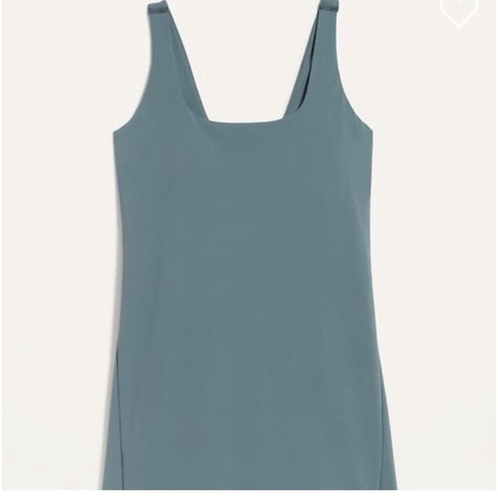 Old Navy Power-soft Sleeveless Shelf Bra Support Dress - Thumbnail 3