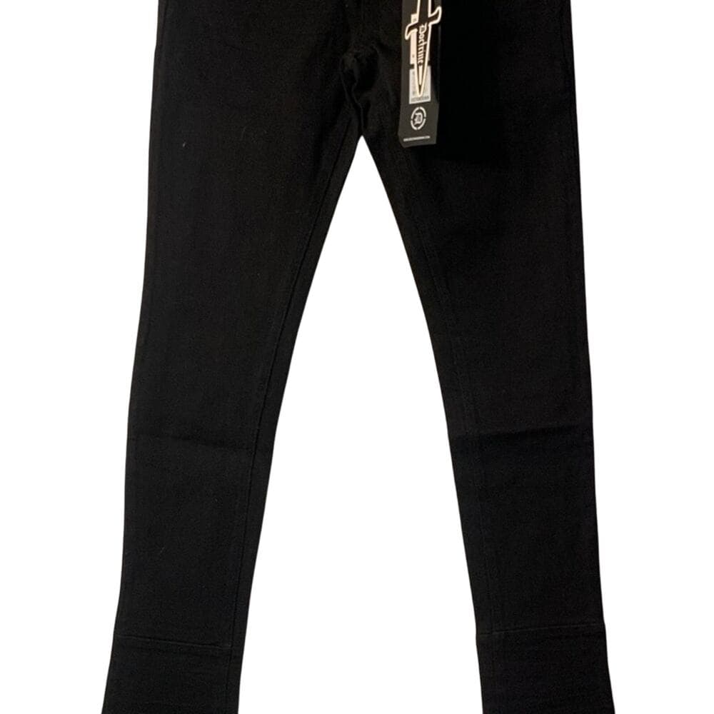 Doctrine Superstack Jet Black Mens Jeans Size 30 - Thumbnail 9