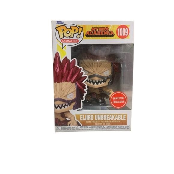 Funko Pop My Hero Academia Eijiro Unbreakable Gamestop Metallic #1009 - Thumbnail 7