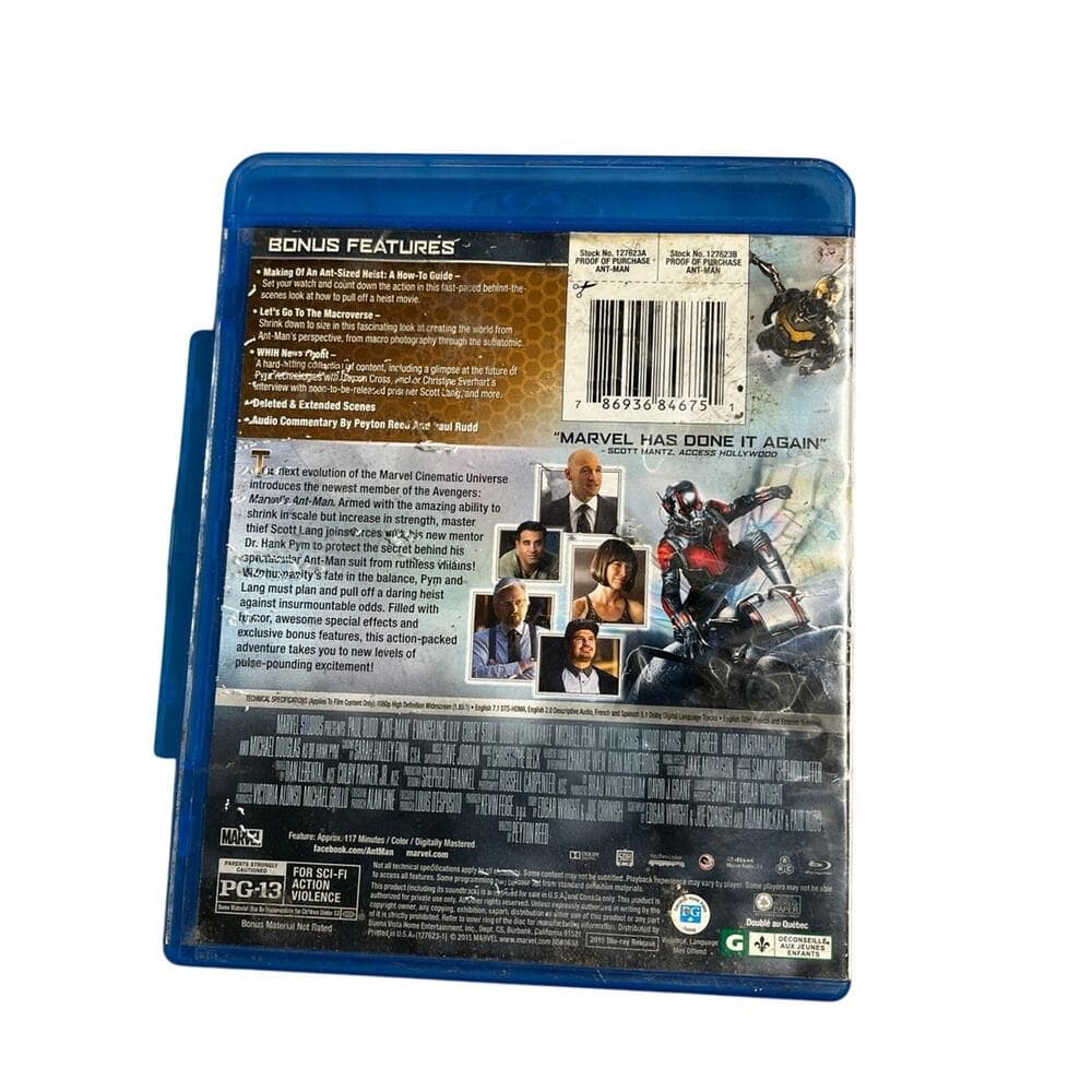 Blu-ray Ant-man Movie - Thumbnail 2