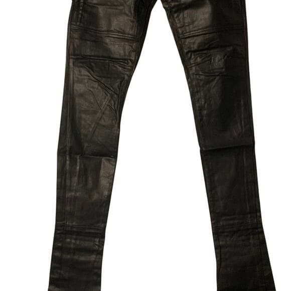 Si Tu Veux Superstack Black Wax Mens Jeans Size 32 - Thumbnail 13