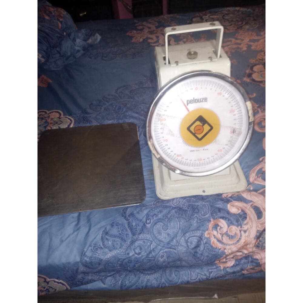 Rare Vintage Pelouze 100 Lb Scale Large Model 10100