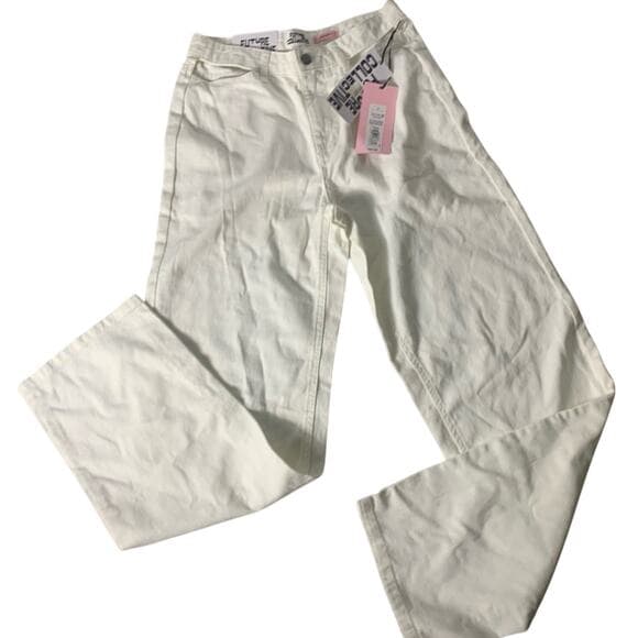 Future Collection White Women’s Jeans Size 4 - Thumbnail 6