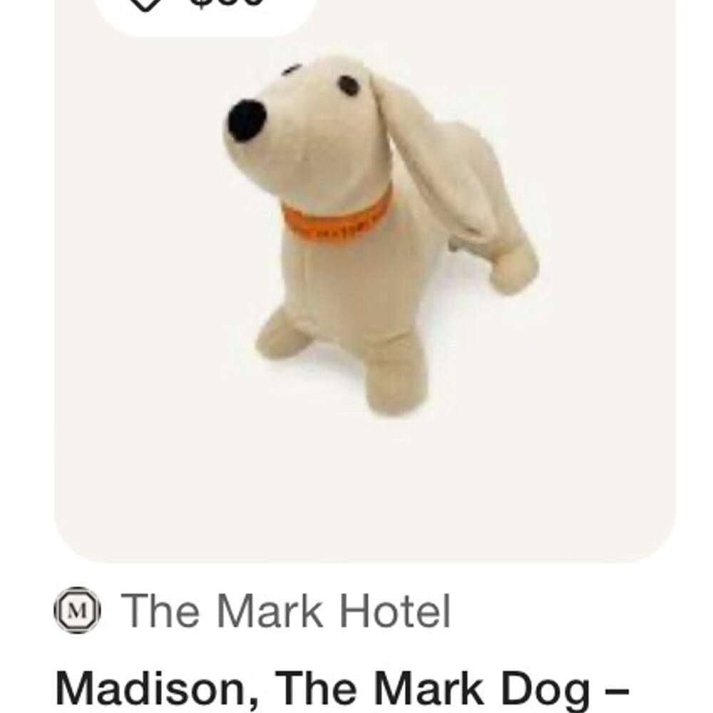10 Mark Dog Stuff Animal - Thumbnail 3