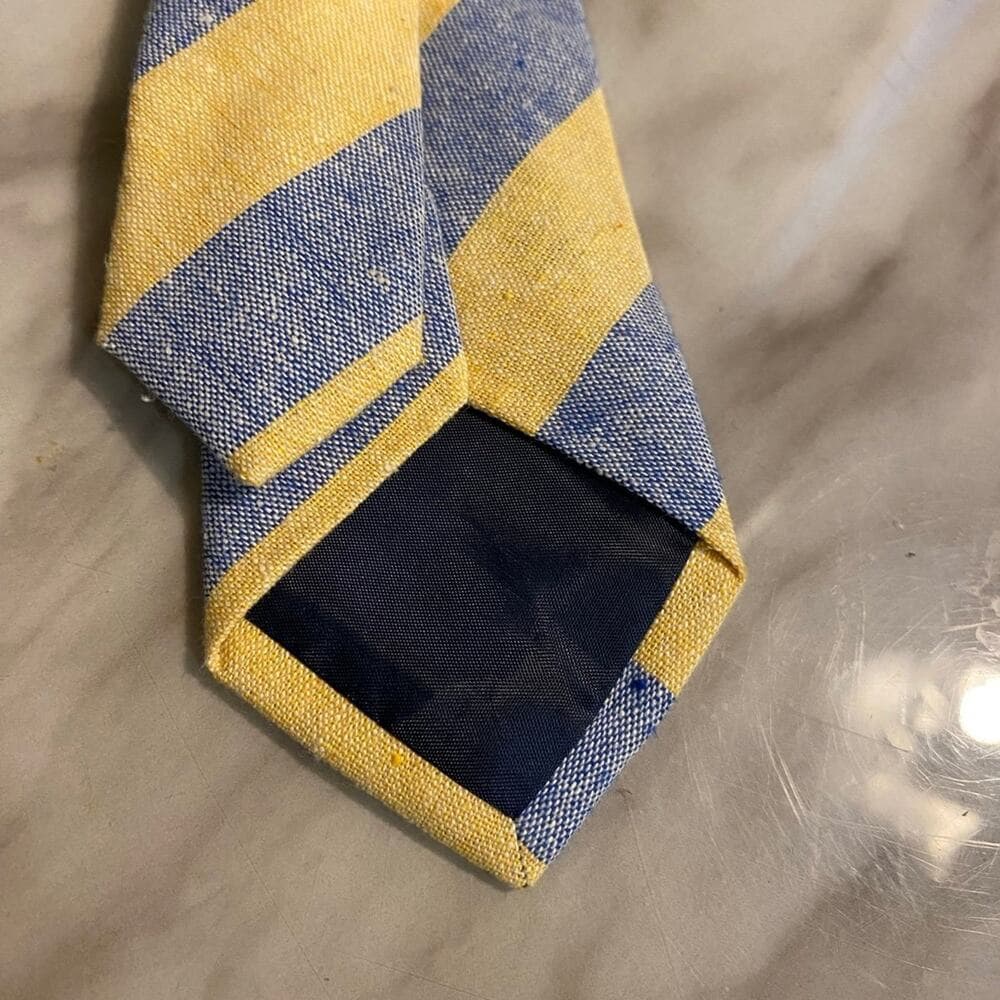 Dazi yellow & blue tie - Thumbnail 2