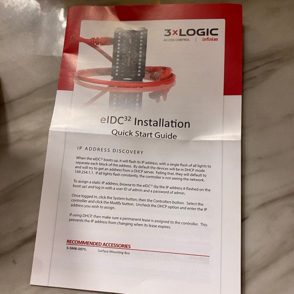 2 Infinias Ethernet-Enabled Integrated Door Controller