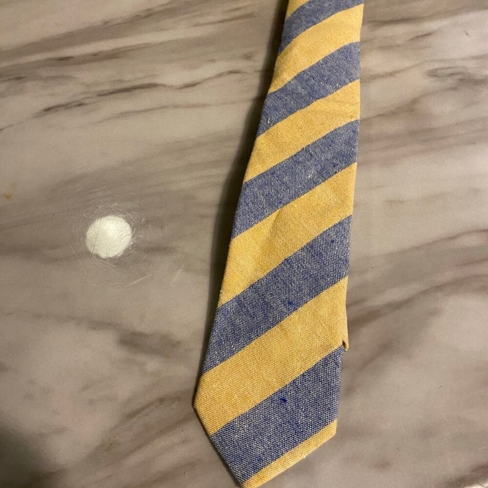 Dazi yellow & blue tie
