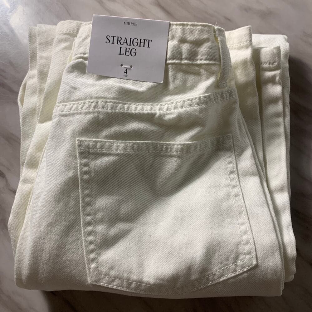 Future Collection White Women’s Jeans Size 4 - Thumbnail 3