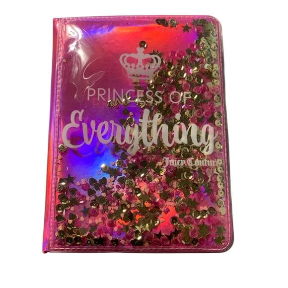 New Juicy Couture Glitter Journaling Journal Sequin Glitter - Thumbnail 5