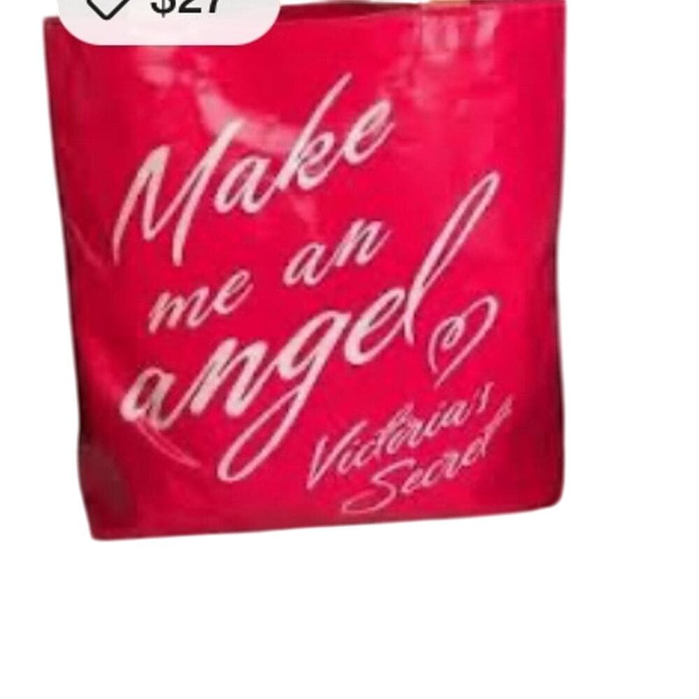 Victoria's Secret Pink "Make Me An Angel" Tote Bag - Thumbnail 5