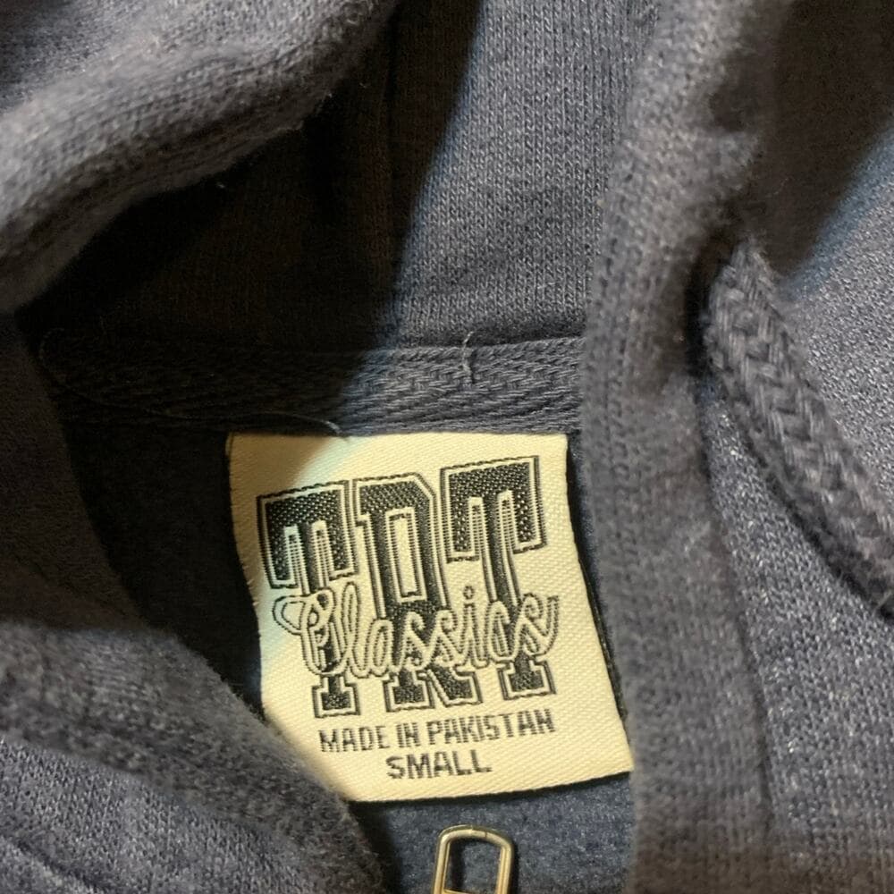 Atlantic City Navy Hoodie Size Small