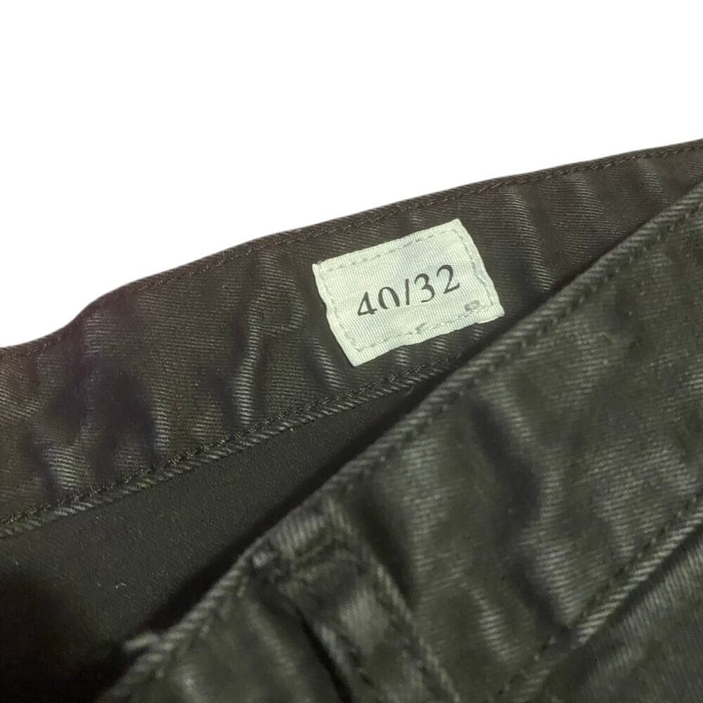 Smoke rise black mens jeans size 40/32 - Thumbnail 4
