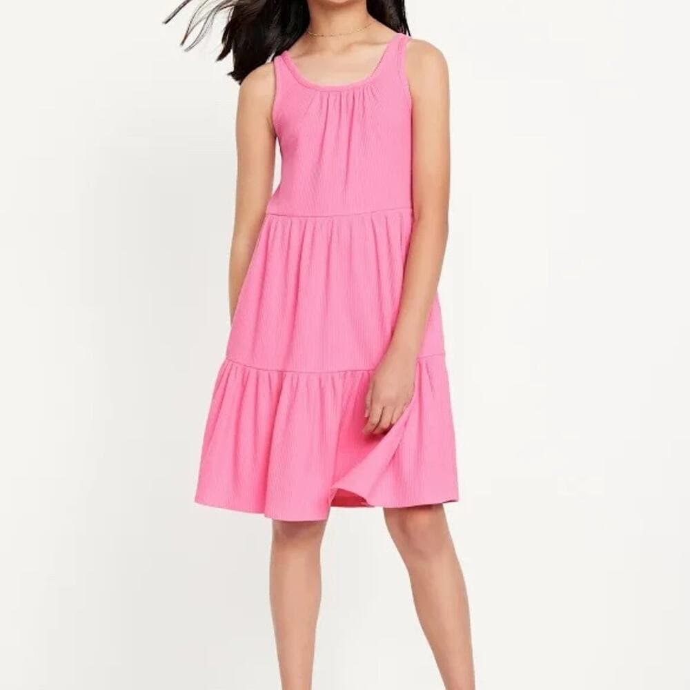 Old navy pink dress size 8 - Thumbnail 4