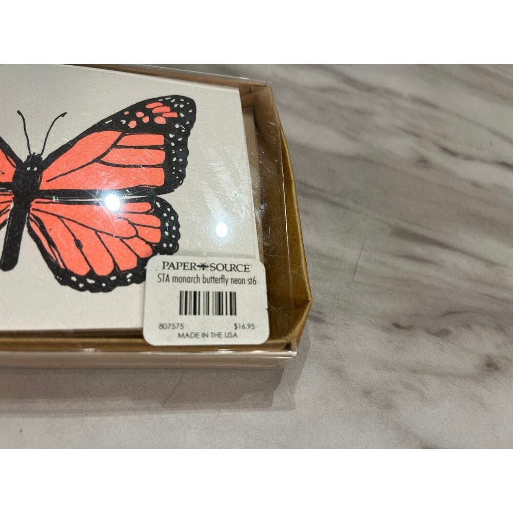 Set of 5 blank cards measuring 4.875" x 3.5"
