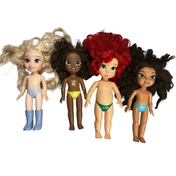 A Bundle Of 14” Princess Dolls - Thumbnail 4