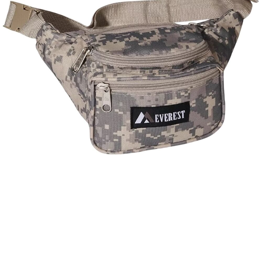 Everest 11.5 in. Wide Digital Camo Fanny Waist Pack - Thumbnail 4