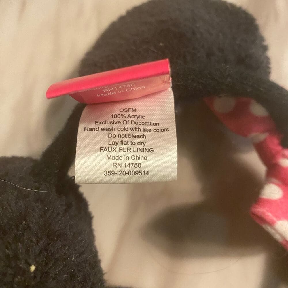 DISNEY MINNIE MOUSE FAUX FUR EARMUFFS - Thumbnail 2