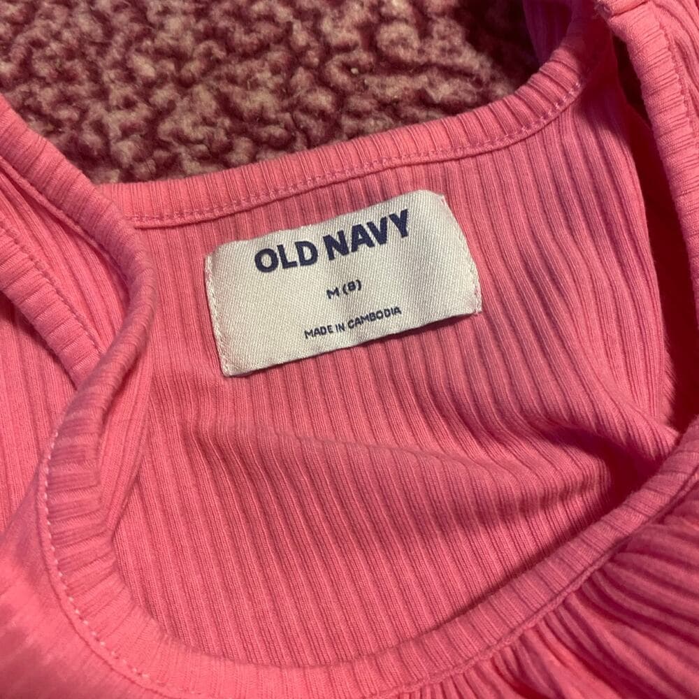 Old navy pink dress size 8 - Thumbnail 2