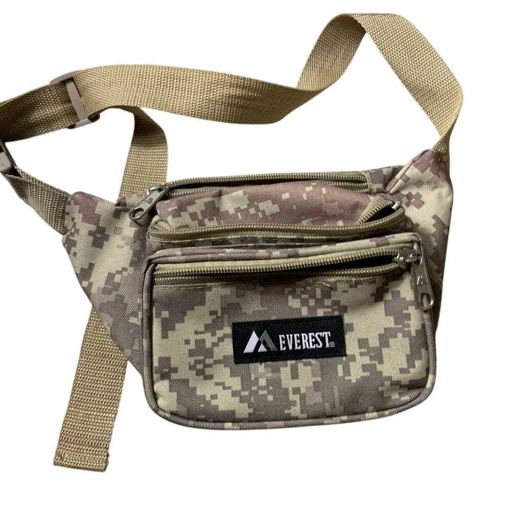 Everest 11.5 in. Wide Digital Camo Fanny Waist Pack - Thumbnail 5